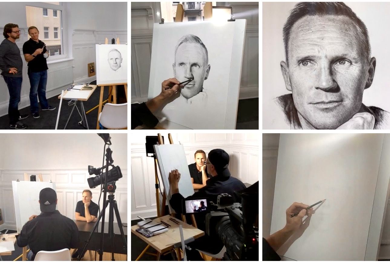 Behind the scenes